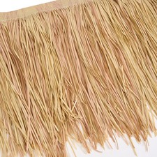 Straw Roof Thatch Simulation Artificial Thatch Roofing Roll for Outdoor Garden