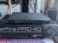 Focusrite Saffire Pro 40  Firewire Audio Interface C/W PCIe Firewire Card