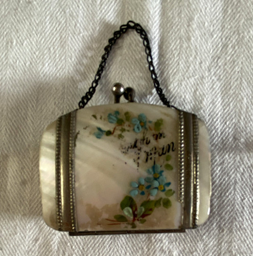 Antique mother pearl - antique, mother‑of‑pearl