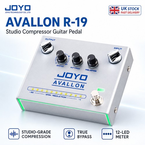 Joyo compressor guitar effect - compressor,