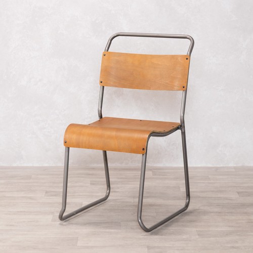 Gunmetal stacking chair - gunmetal,