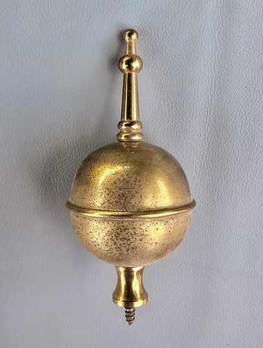 Vintage brass clock - clock,