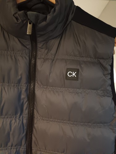 Calvin klein quilted gilet - klein,