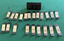 Vintage GPO feeler gauge set