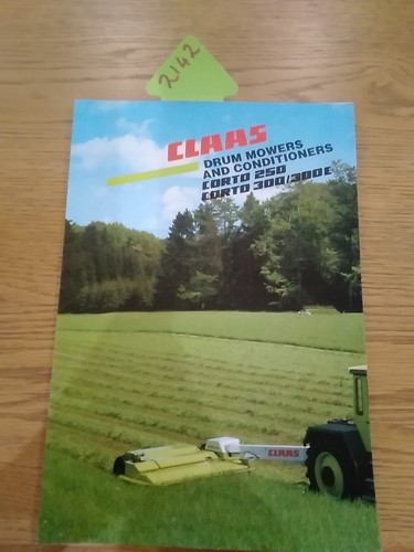 Claas drum mower corto 250 - drum,