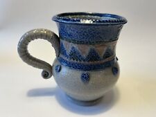 CAROLE SCOTT BRIGHTON Studio Pottery Mug, Jane Hamlyn Influence, Stoneware 1980s