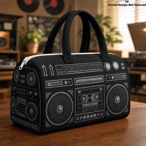 Retro boombox radio - retro,