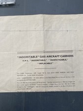 1/600 Scale Modelcraft Plan -