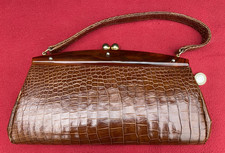 Vintage 1950s Crocodile skin