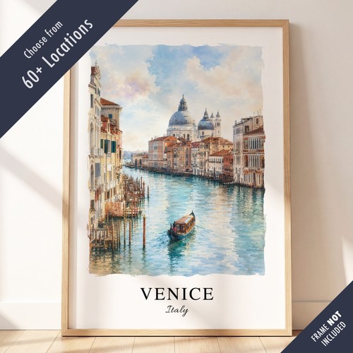 Europe travel poster - print, |