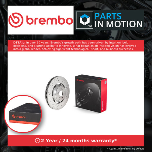 Brake disc single vented fits - disc,