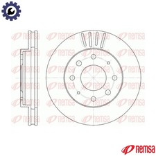 2x BRAKE DISC 6625.10 FOR
