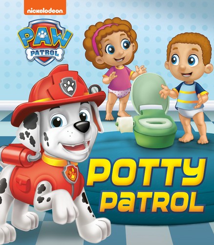 Potty patrol - potty, (paw