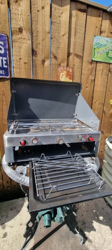Higear double hob - and, grill