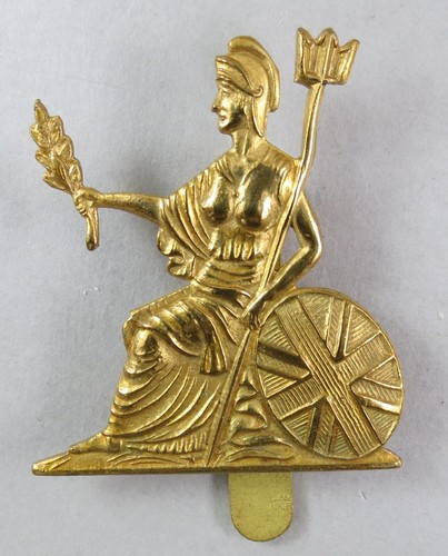 Military brass cap badge the - brass,