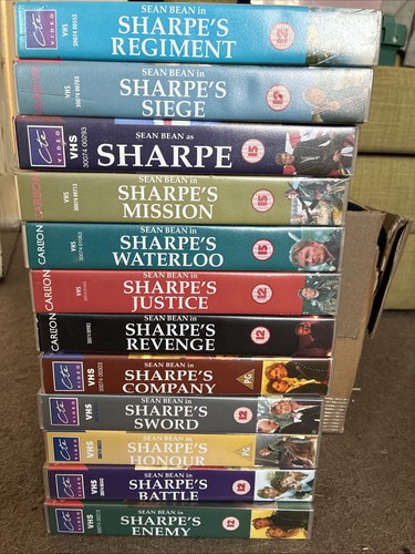 Sharpe vhs video - video, tape