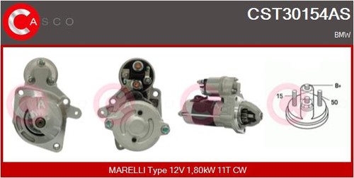 Cst30154as casco starter for - cst30154as,