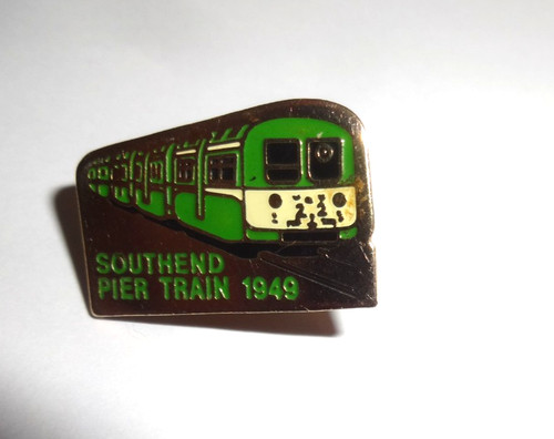 Southend pier train vintage - southend,