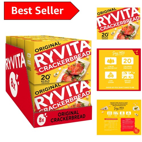 Ryvita crackerbread 8 packs - ryvita,