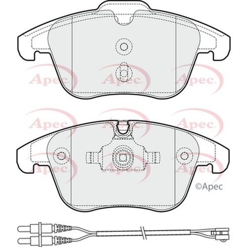 Brake pads set - brake, 508