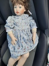 28"  Whitney Made By Donna Rubert Porcelain Doll C.1991