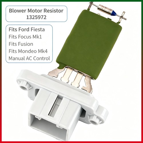 Blower motor fan resistor - blower,