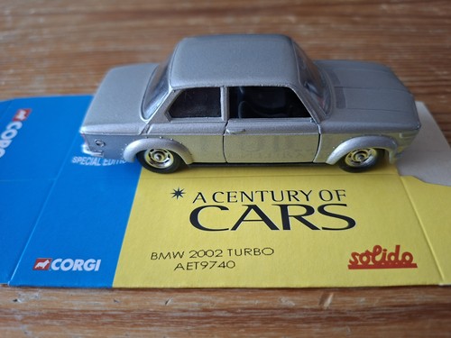 Corgi bmw 2002 turbo silver - turbo,