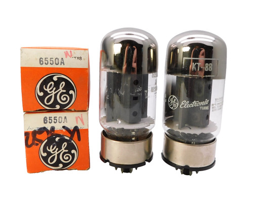 Rare matched pair - ge, 6550a