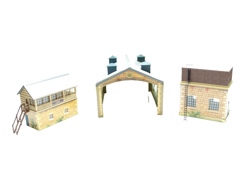 Hornby engine shed water - shed,