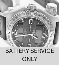 Breitling Emergency Quartz Battery Replacement Service – 12 Months Warranty
