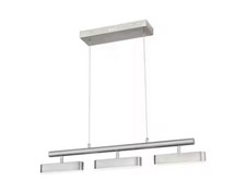 Ashley Harbor Monterey Brushed Nickel LED Island Light Fixture ASH4633A