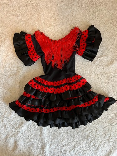 Girls spanish flamenco dress - spanish,
