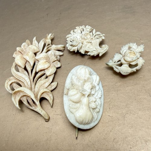 Carved celluloid french - carved,