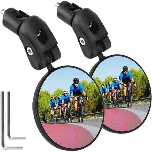 Bicycle bar end - bicycle, mirror