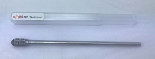 Long shank carbide burr 10mm - carbide,