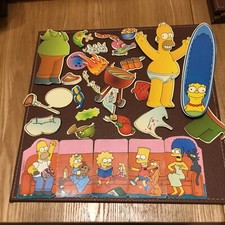 Rare Kellogg’s 2002 Simpson Magnets With Extras