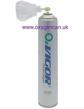 PURE OXYGEN CAN 12 L 99.5% -