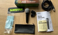 Shure PG58 Microphone with Mic