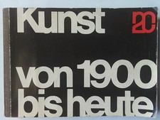 Art From 1900 to the Present catalogue from the Museum of the 20th Century, 1962