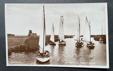 PC RP ST BENETS ABBEY Nr LUDHAM GT YARMOUTH NORFOLK BROADS SAILING BOATS