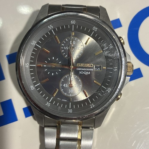 Seiko chronograph 100m - seiko,