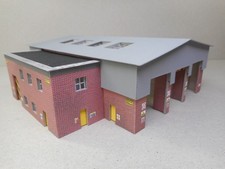 N Gauge Locomotive Shed Model