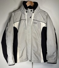 Schoffel Ski Jacket Womens UK14 Silver Black Gore-Tex Recco Technology