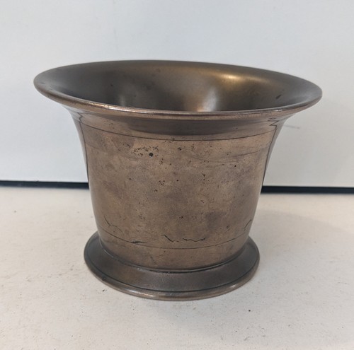 Vintage bronze mortar - vintage,