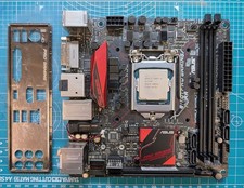 ASUS B150i Pro Gaming Aura ITX Motherboard +  Intel i5-7400 CPU Bundle