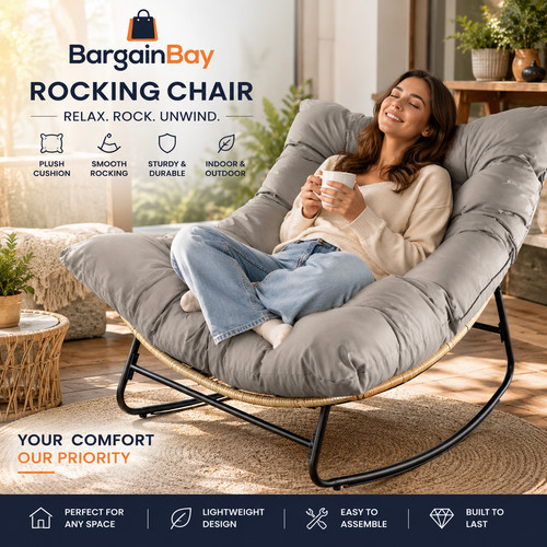 Outdoor rocking chair with - outdoor,