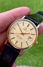 Omega Seamaster Automatic Gold Plated Bracelet 1978 vintage used watch + Box