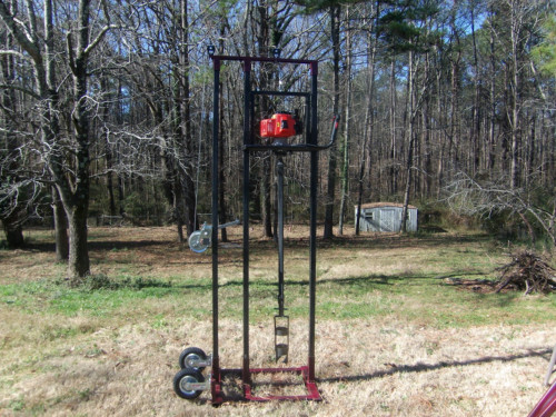 Portable gas drilling rig - portable,
