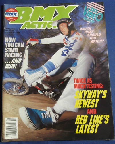 Bmx action magazine april - action, magazine-april
