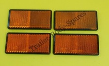 4 x Amber Side Reflectors